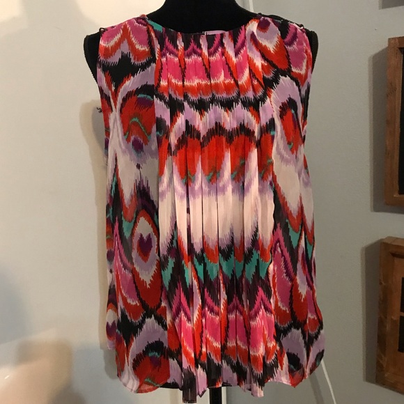 Walter Baker Tops - 5/$25 W118 by Walter Baker Pleated Sleeveless Top